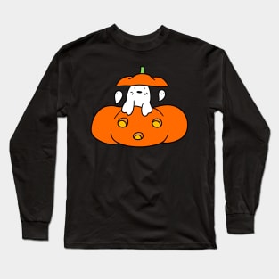 Spooky Harp Seal Long Sleeve T-Shirt